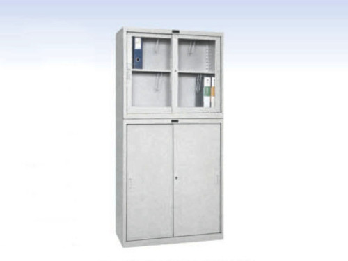 KL96-22噴塑亞光玻璃移門柜