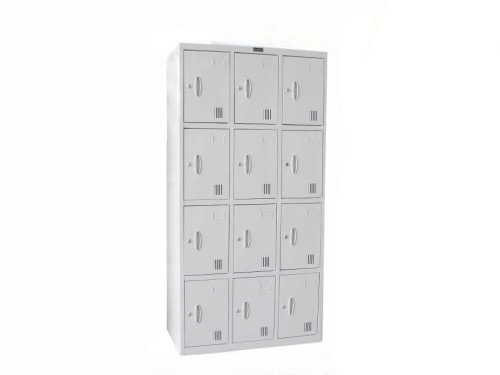 KL96-16A噴塑亞光十二門(mén)更衣柜