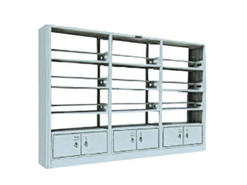 KL96-32B開(kāi)門(mén)雙柱雙面書(shū)架